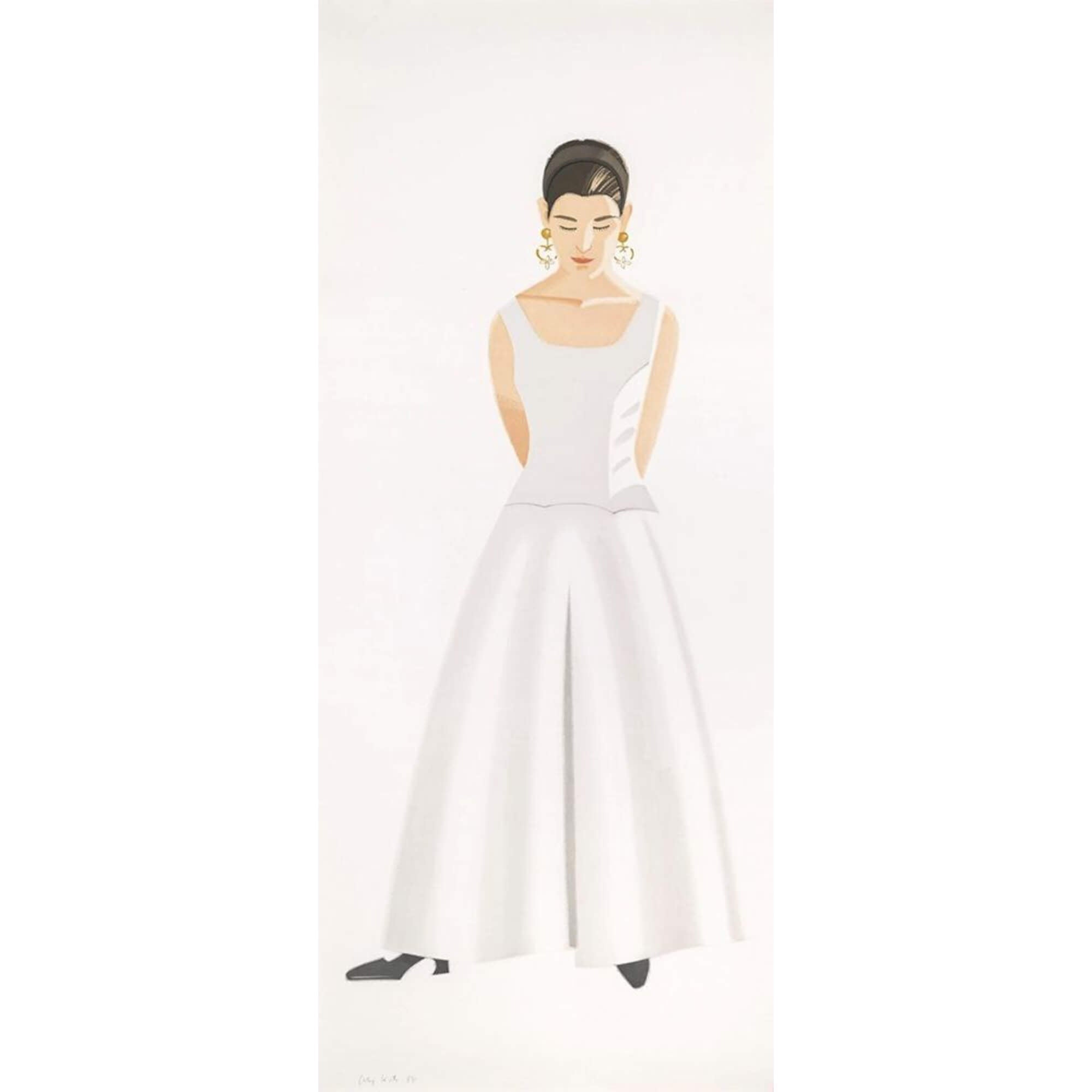Alex Katz-Wedding Dress - Alex Katz-art print