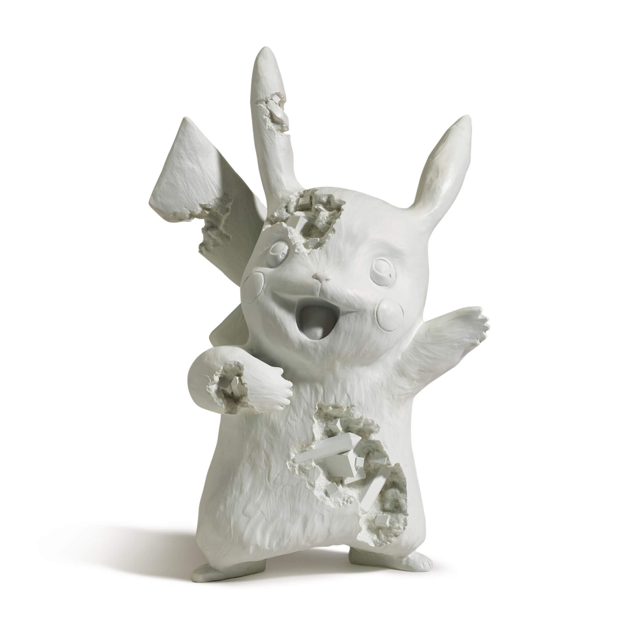 Daniel Arsham Mickey Mouse Plush Figure - Neutrals