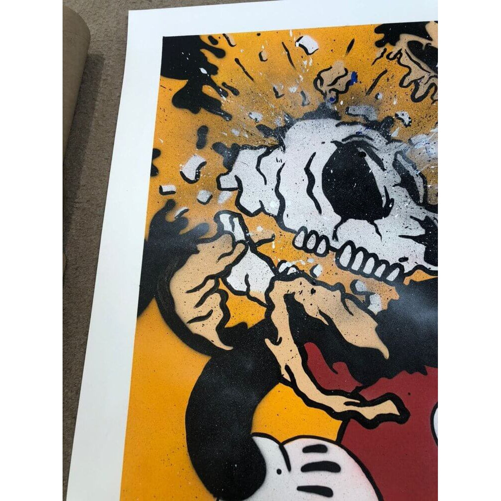 Matt Gondek's Deconstructed Mickey (Hand Embellished) Print - Hype