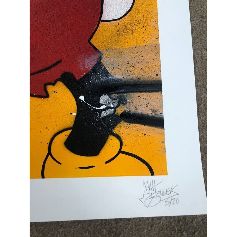 Matt Gondek's Deconstructed Mickey (Hand Embellished) Print - Hype