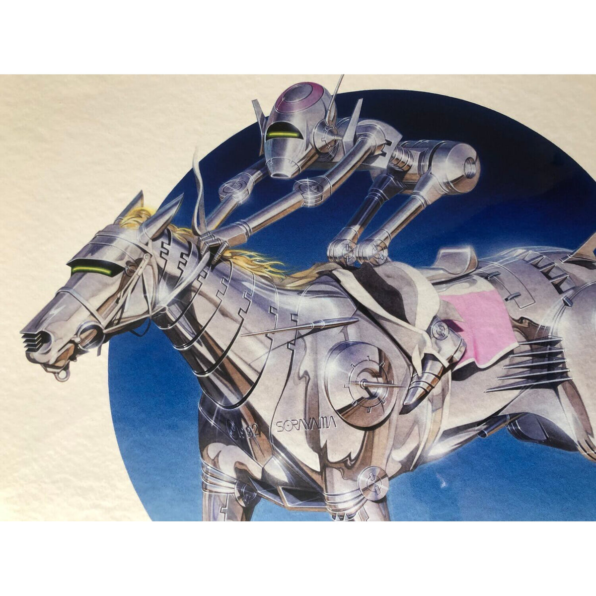 Hajime Sorayama's Robot Rider Print - Hype Museum