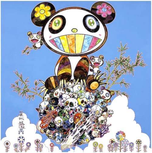 Takashi Murakami-Panda Family Happiness - Takashi Murakami-art print