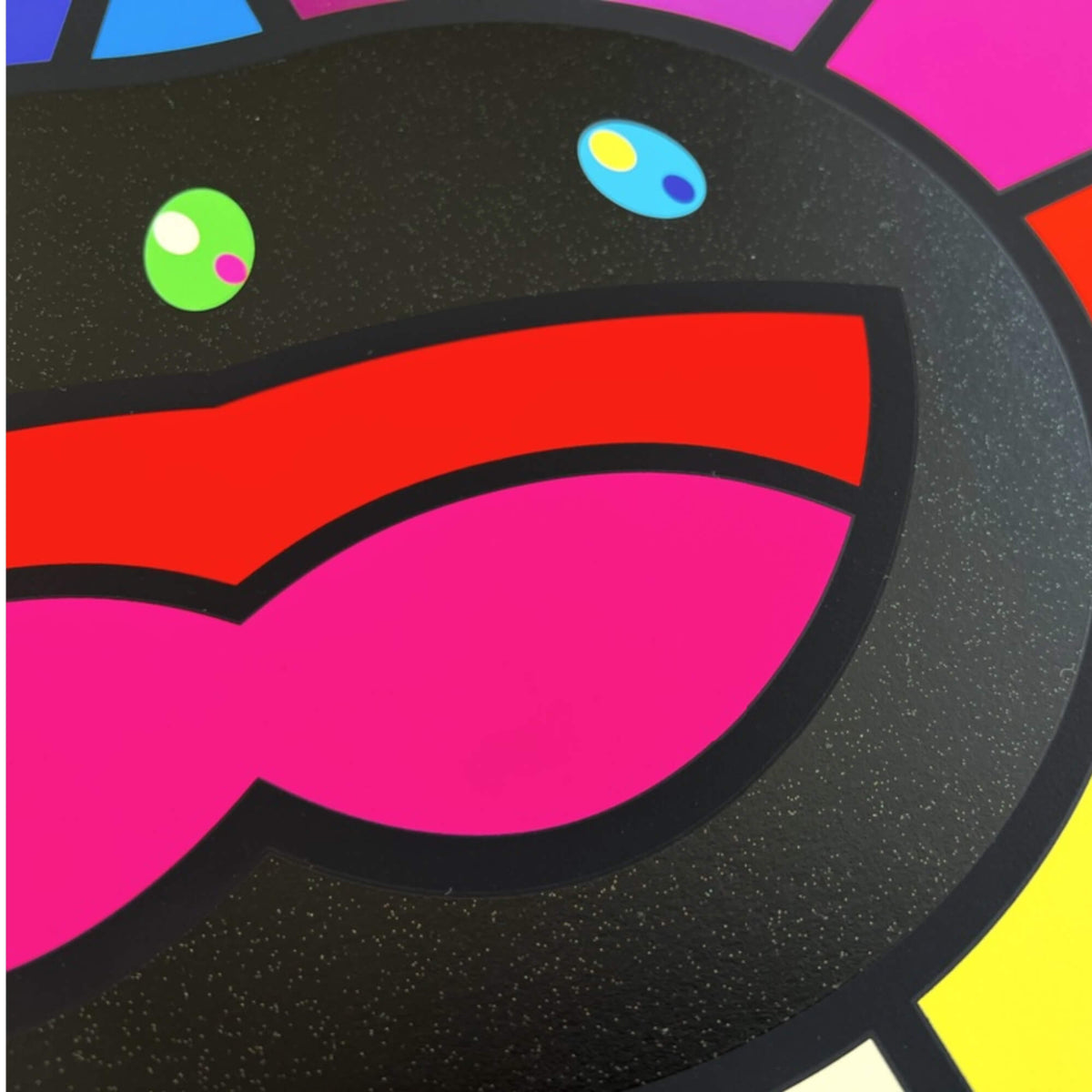 Takashi Murakami - Multicolor Double Face: Black for Sale