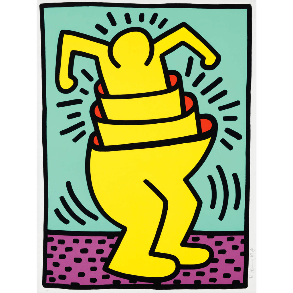 Keith Haring's Ascending Print - Hype Museum