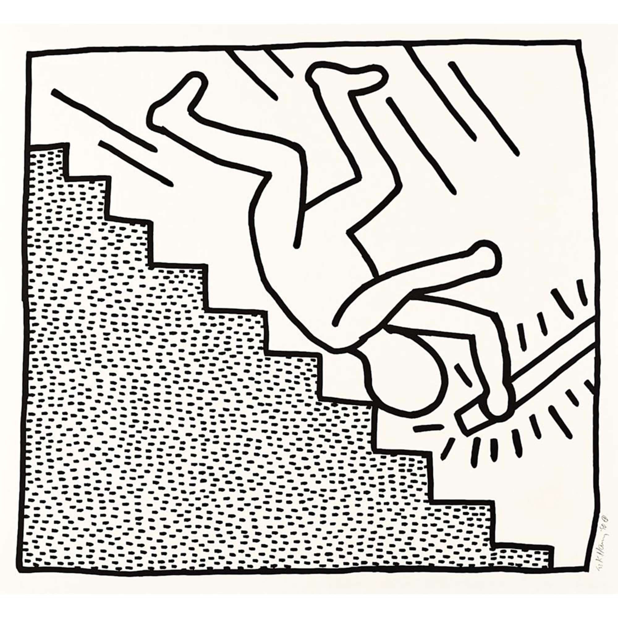 Keith Haring-The Blueprint Drawings 16 - Keith Haring-art print