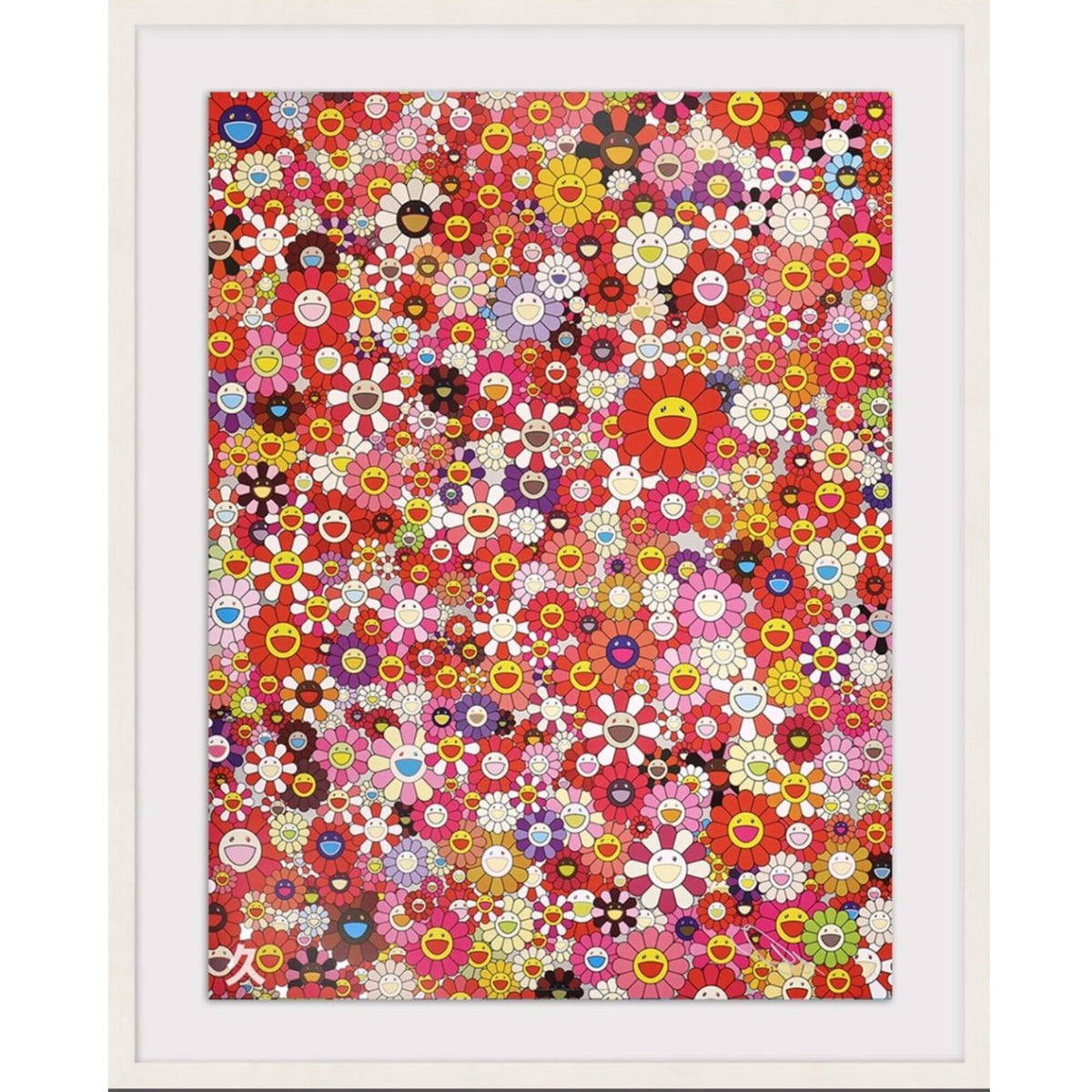 流行 定価以下 Flowers Murakami Takashi to Homage 版画 ...