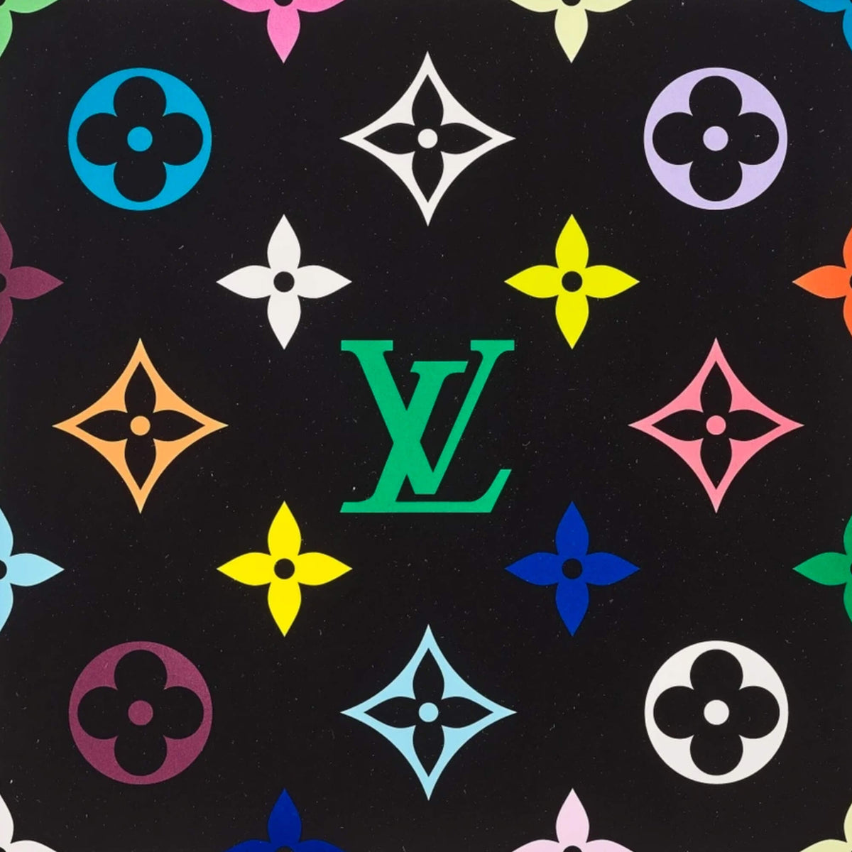 Takashi Murakami, Louis Vuitton Superflat Monogram (2003)