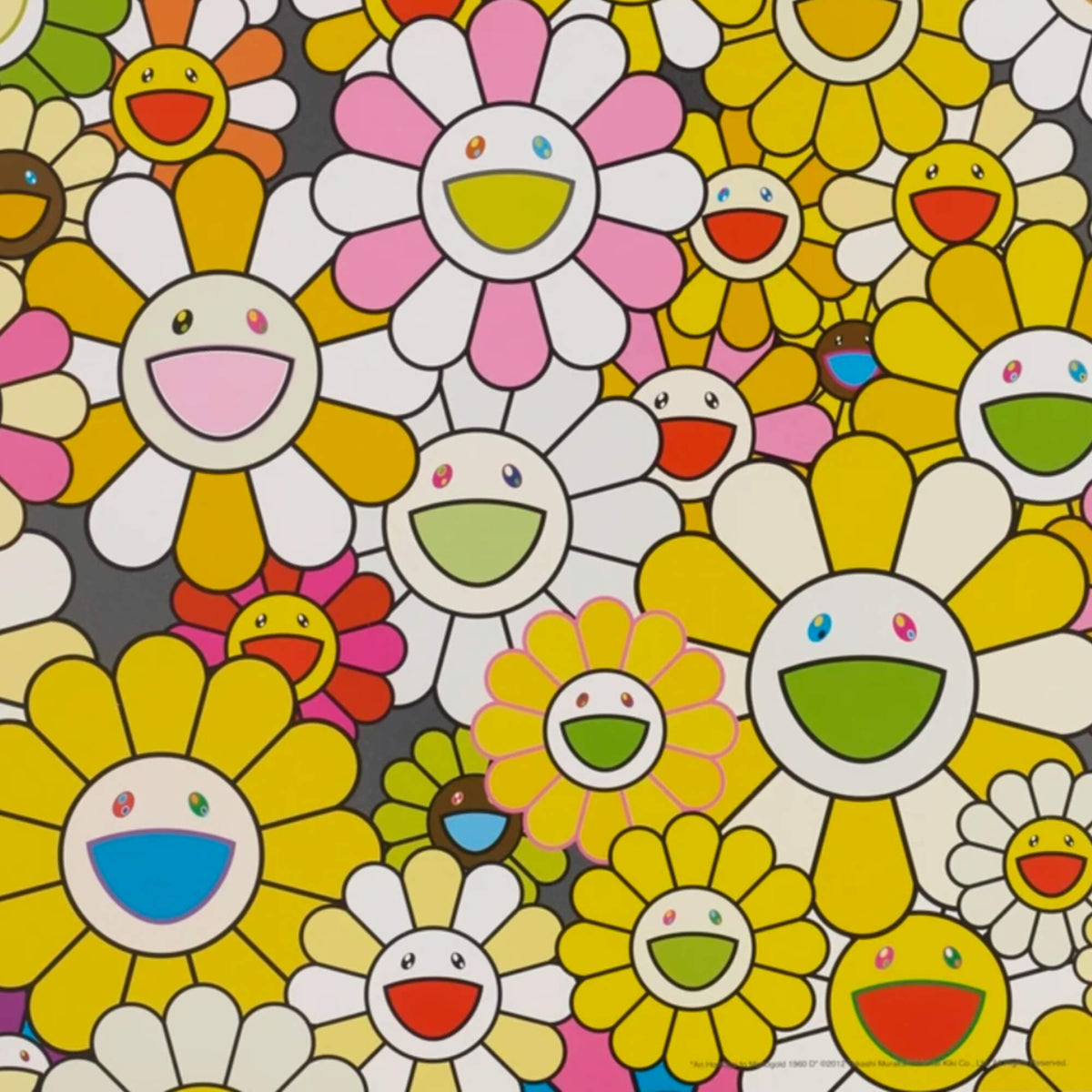 Takashi Murakami An Homage To Monogold D (Signed Print) 2012