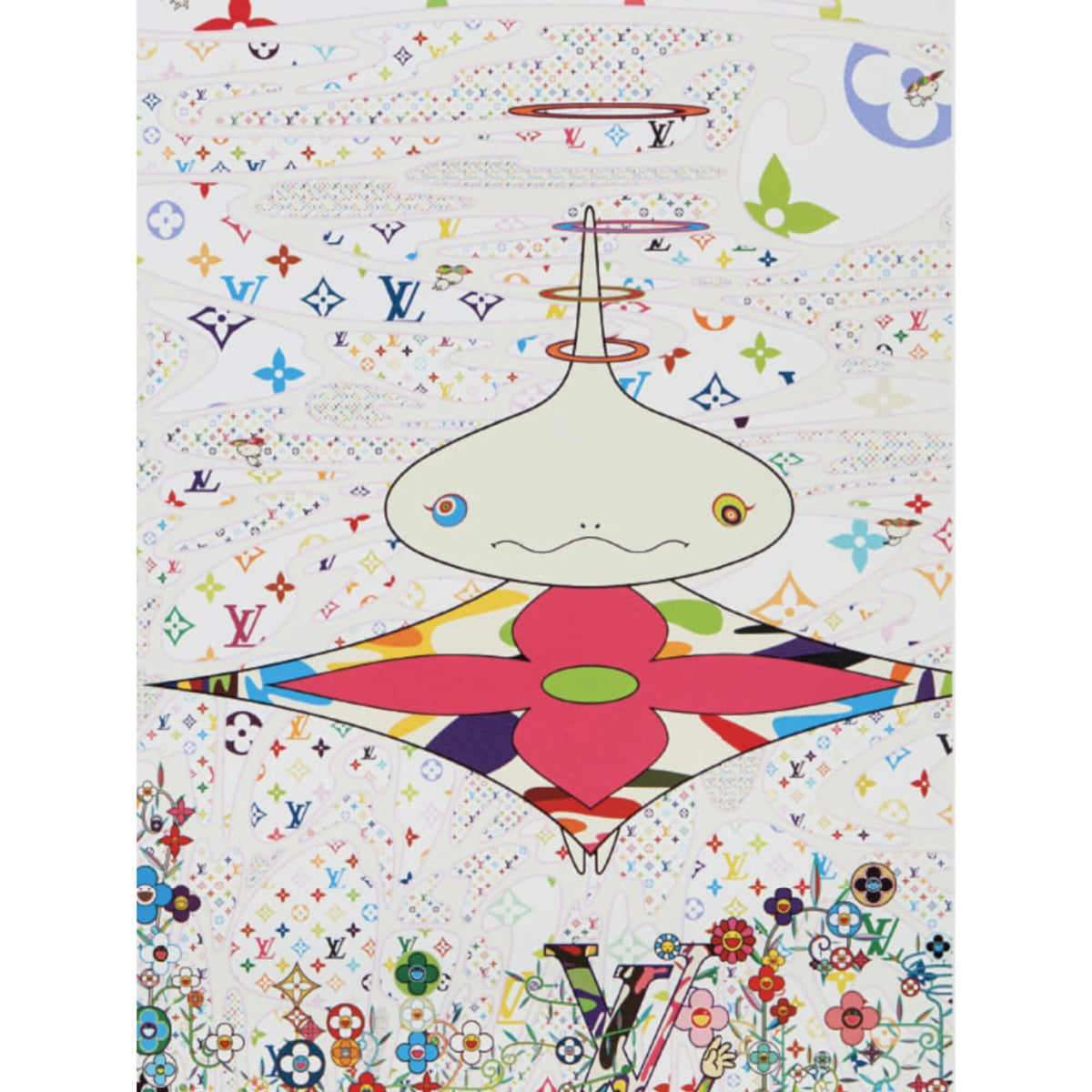 Sold at Auction: Takashi Murakami, Murakami Louis Vuitton Monogram  Screenprint