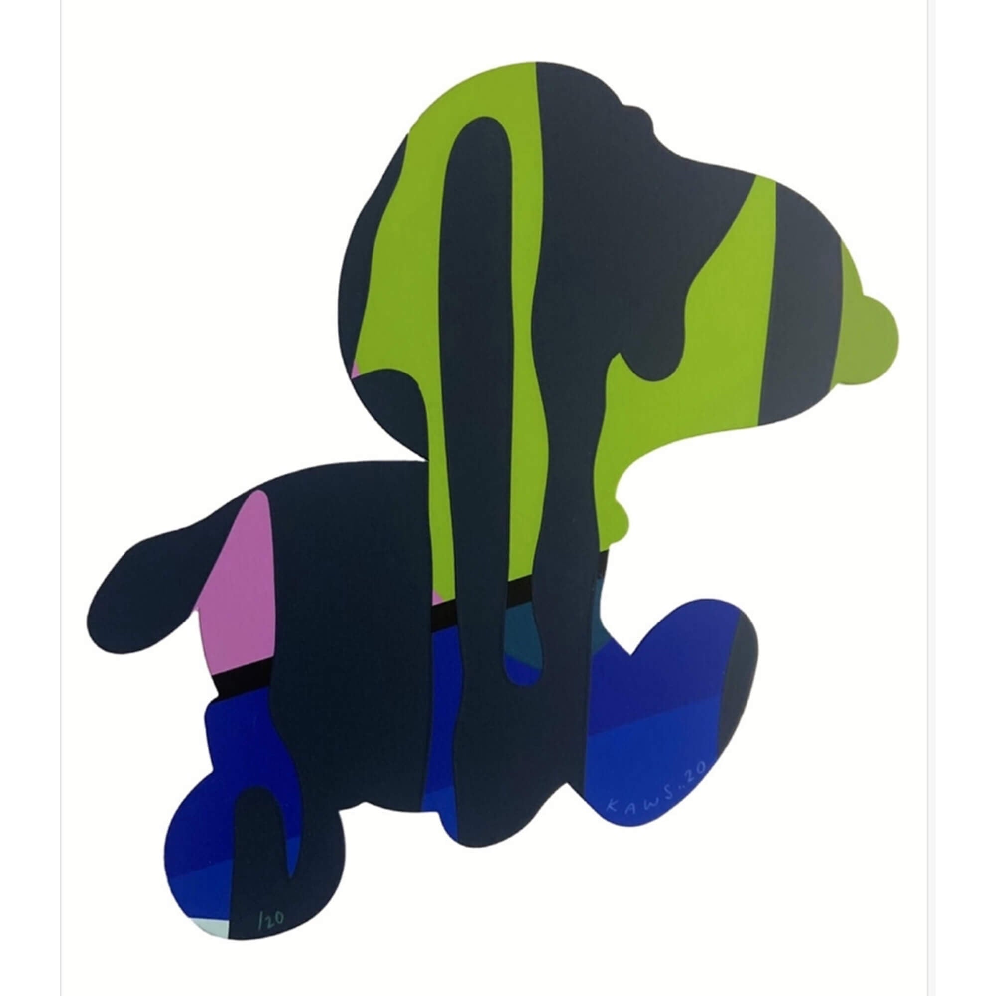 KAWS-Untitled (Snoopy) - KAWS-art print
