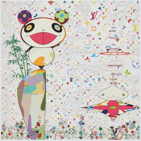 343: TAKASHI MURAKAMI, Monogram Multicolore - White < Modern Art