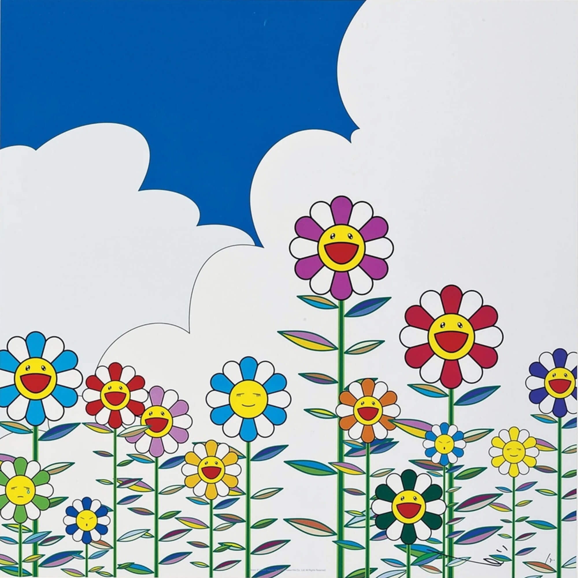 Takashi Murakami-Flower - Takashi Murakami-art print