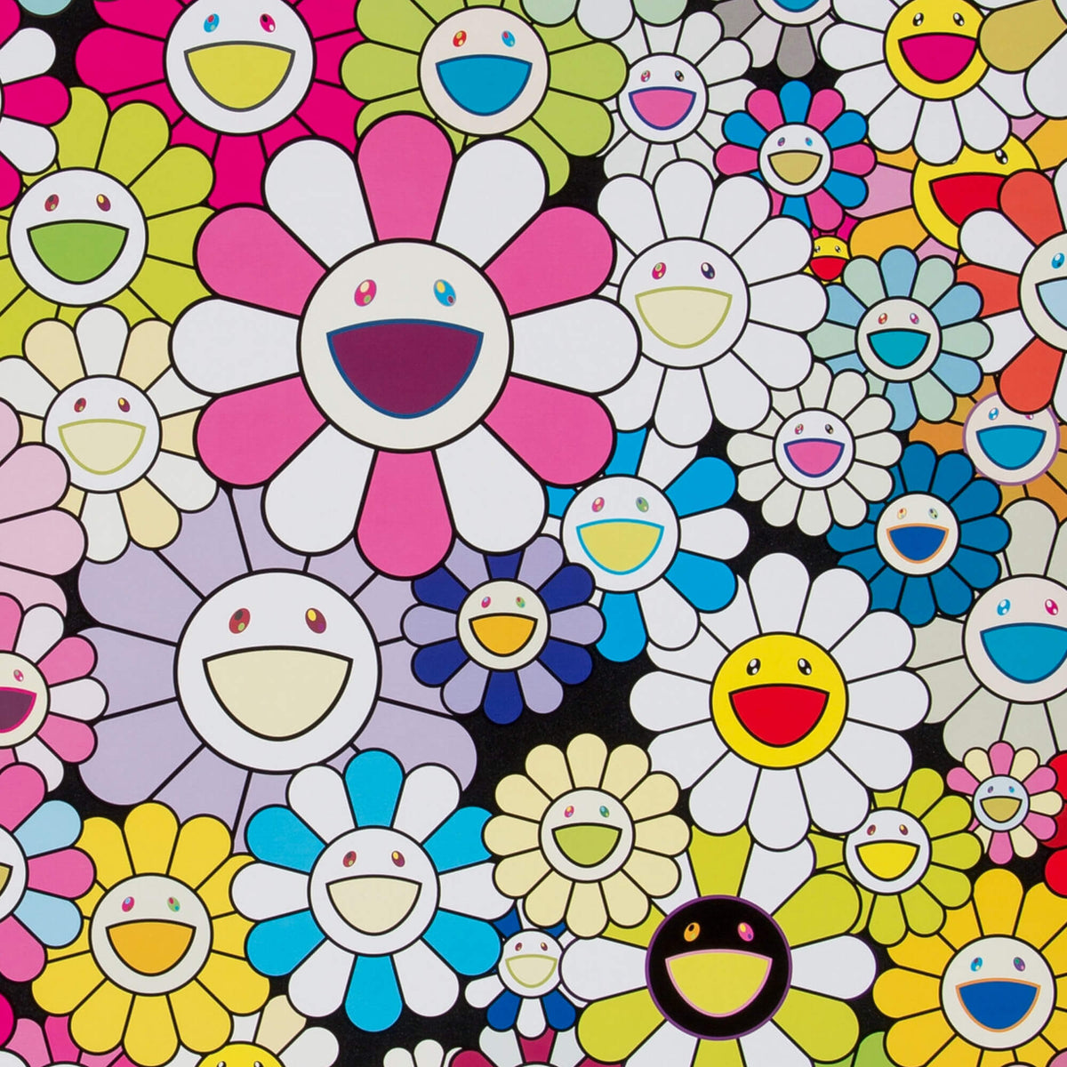 Homage to Takashi Murakami Flowers 3_P - 版画