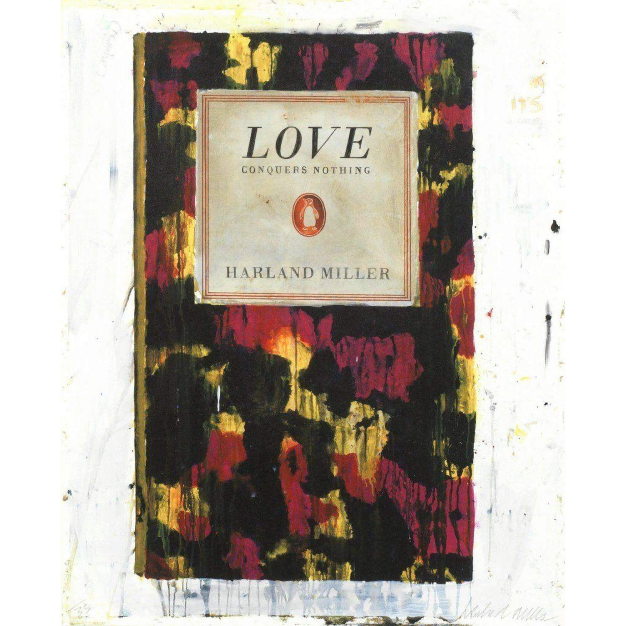 Harland Miller-Love Conquers Nothing - Harland Miller-art print