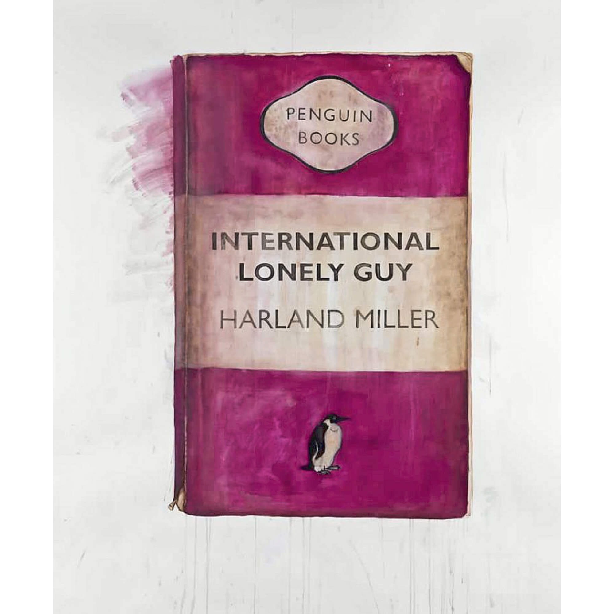 Harland Miller-International Lonely Guy (red) - Harland Miller-art print