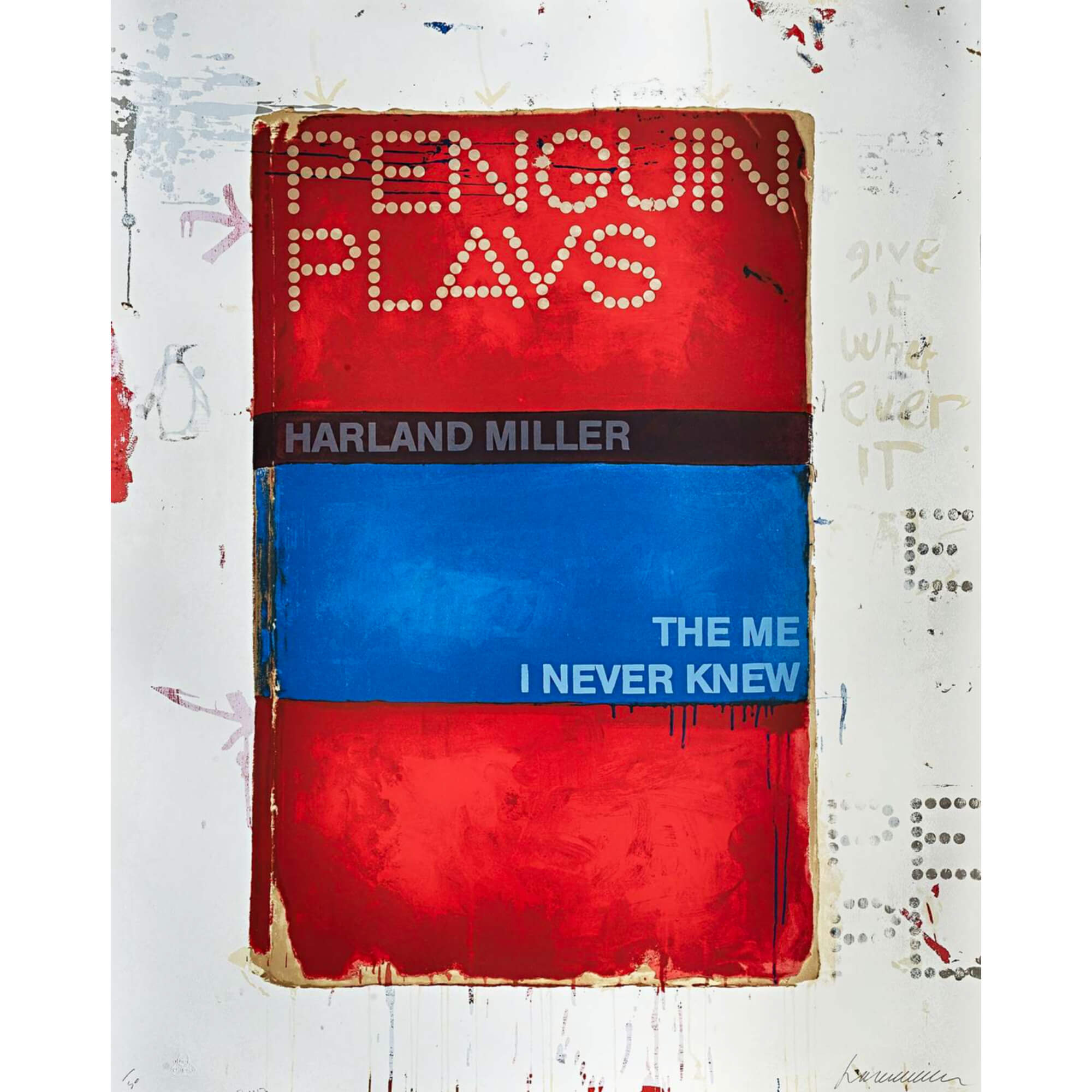 Harland Miller-The Me I Never Knew - Harland Miller-art print