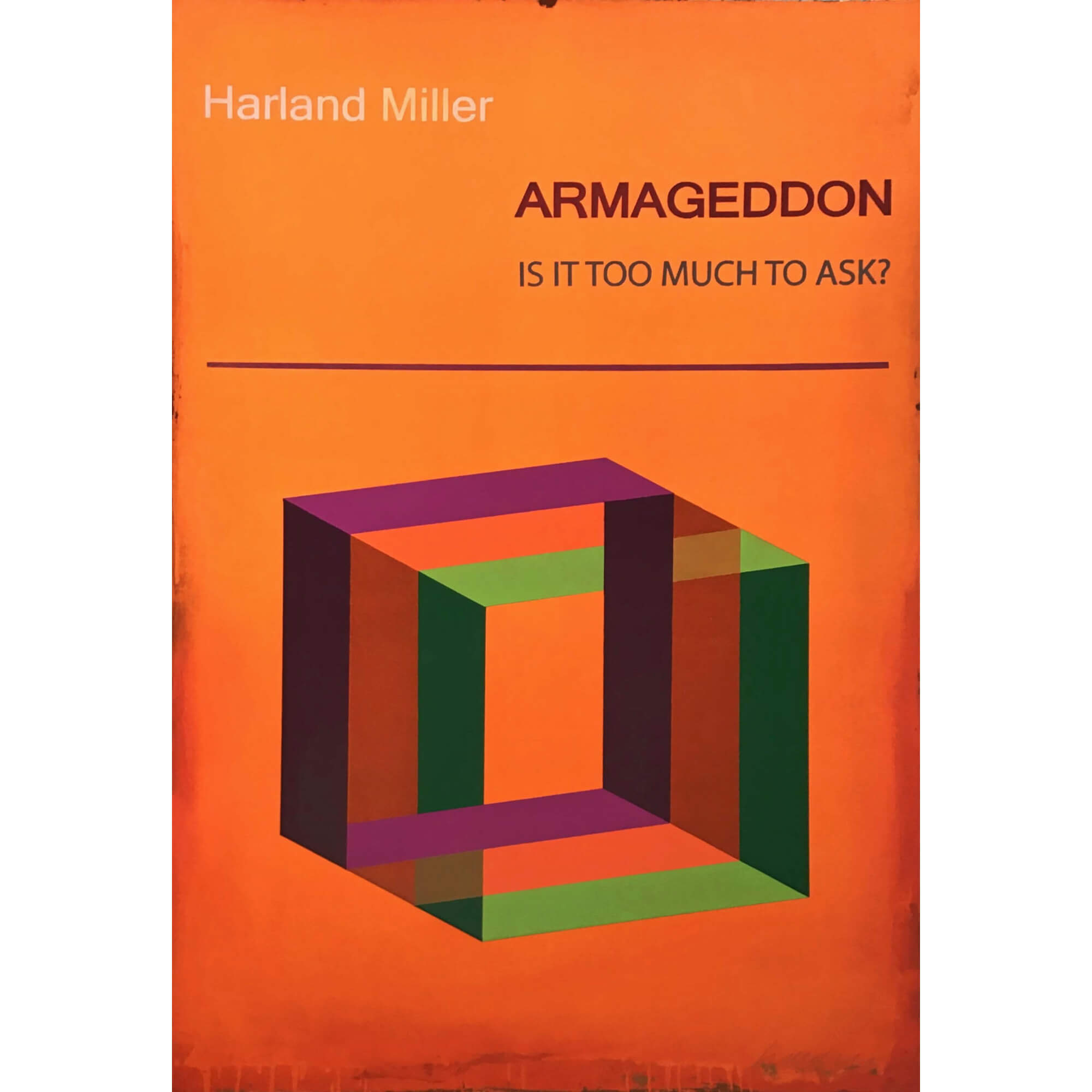 Harland Miller-Armageddon Is It Too Much To Ask (large) - Harland Miller-art print
