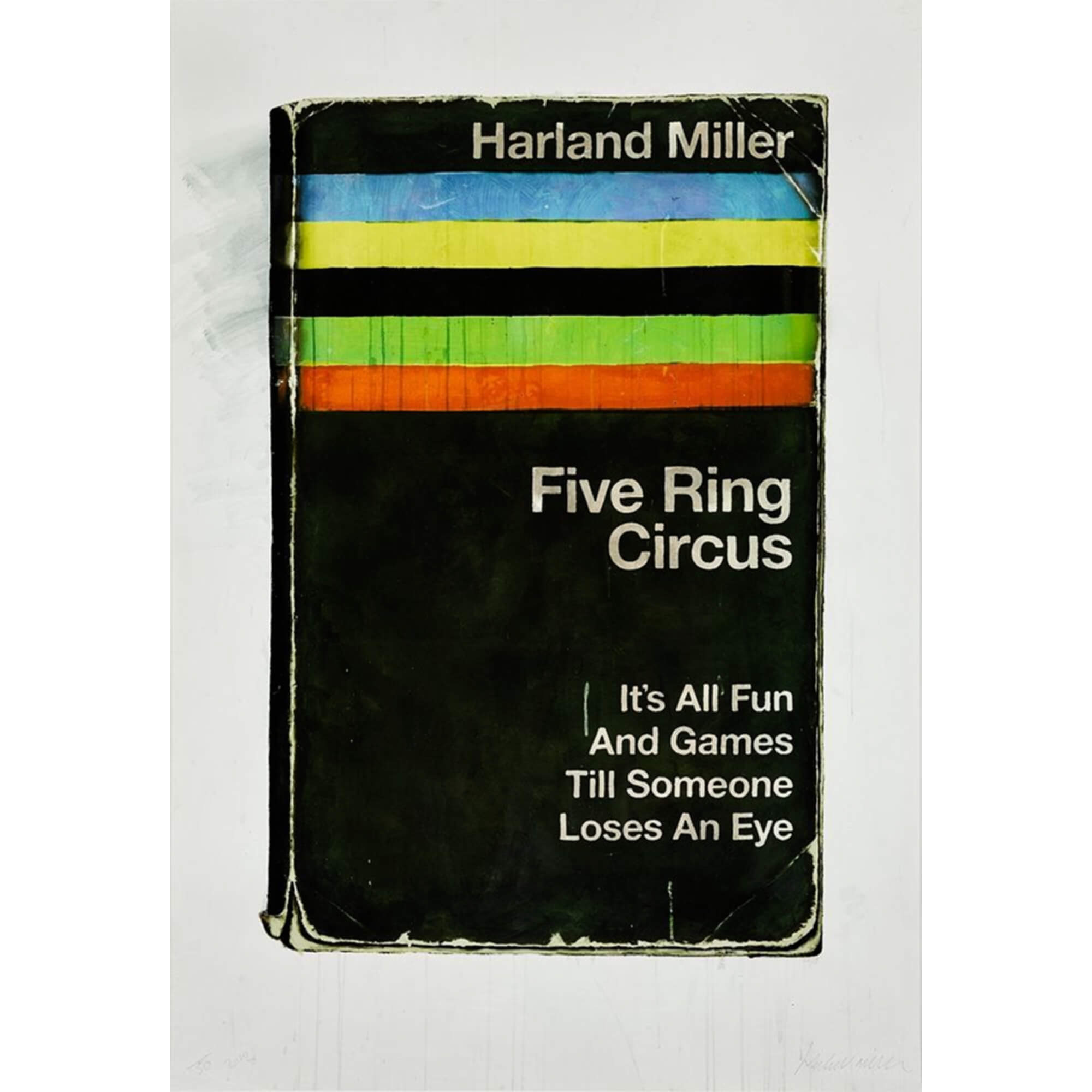 Harland Miller-Five Ring Circus - Harland Miller-art print