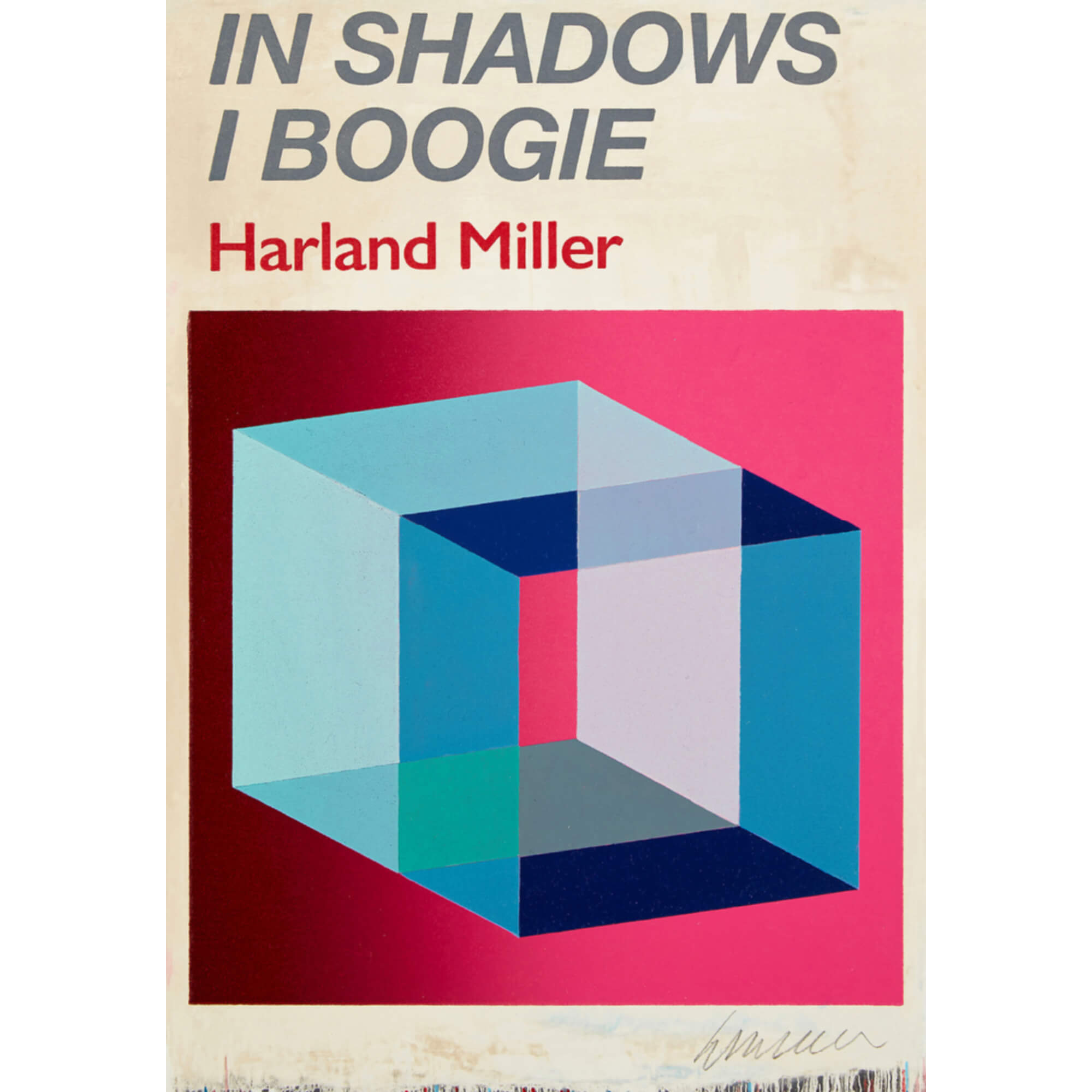 Harland Miller-In Shadows I Boogie (pink) - Harland Miller-art print