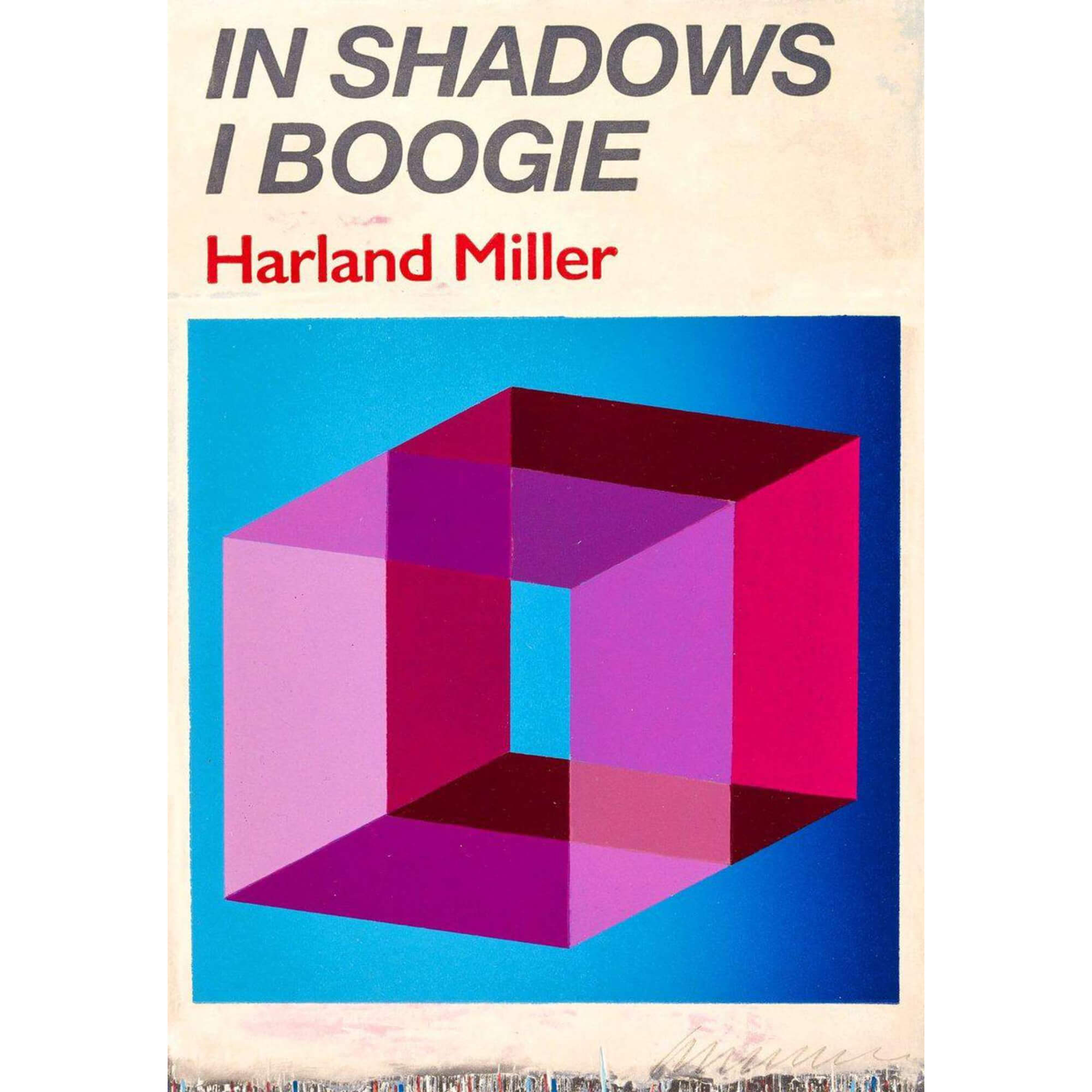 Harland Miller-In Shadows I Boogie (blue) - Harland Miller-art print