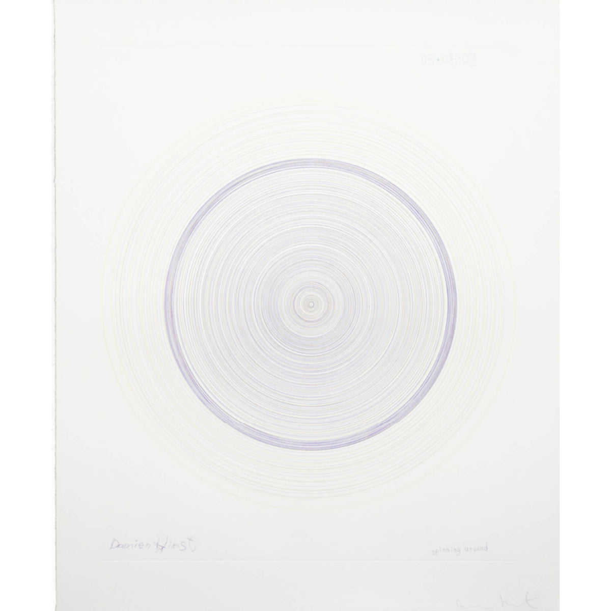 Damien Hirst's Spinning Around Print - Hype Museum