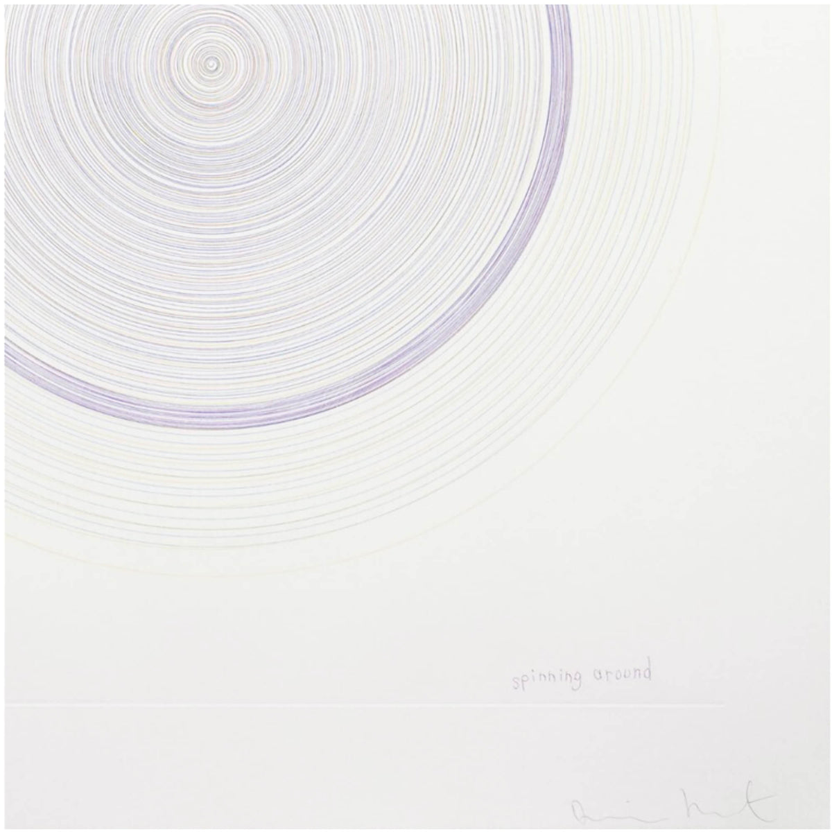 Damien Hirst's Spinning Around Print - Hype Museum