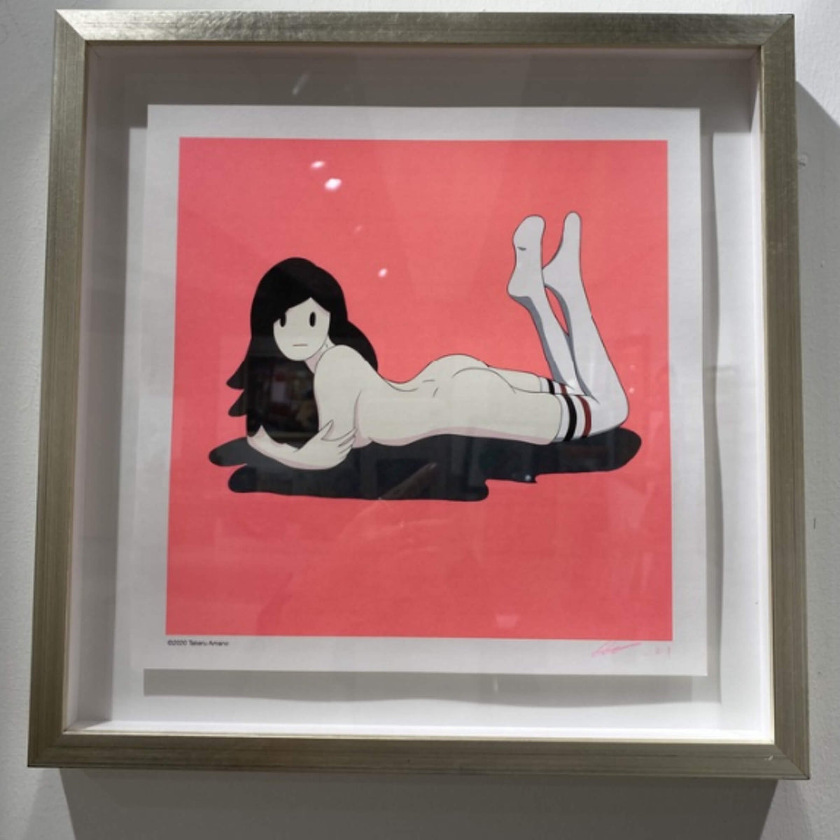 Takeru Amano's Venus & Socks Print - Hype Museum