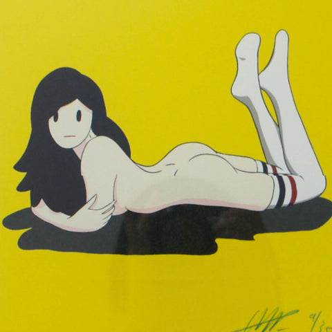 Takeru Amano's Venus With Socks Print - Hype Museum