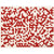 Invader-Binary Bug (red) - Invader-art print