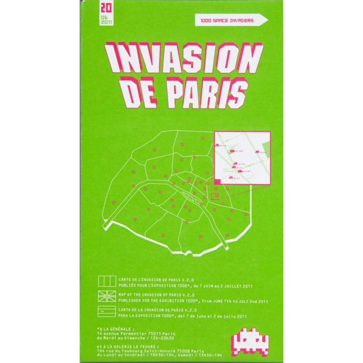 Invader's Invasion Di Roma Print - Hype Museum