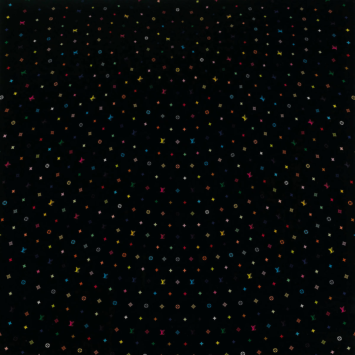 Takashi Murakami's Hollow (Black) Print - Hype Museum