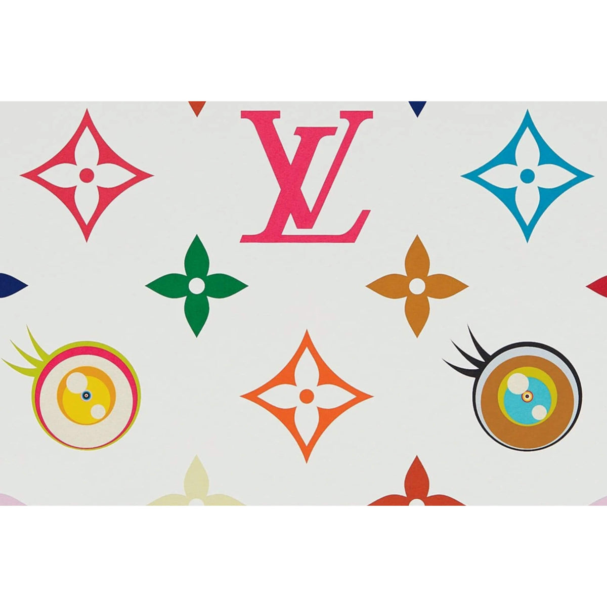Takashi Murakami, Louis Vuitton | Eye Love SUPERFLAT < Eye Pink > (2003) |  Available for Sale | Artsy