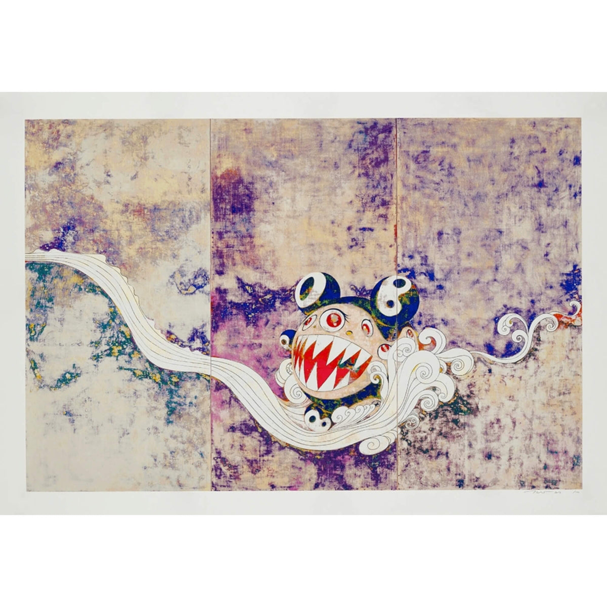 Takashi Murakami's 727 Print - Hype Museum