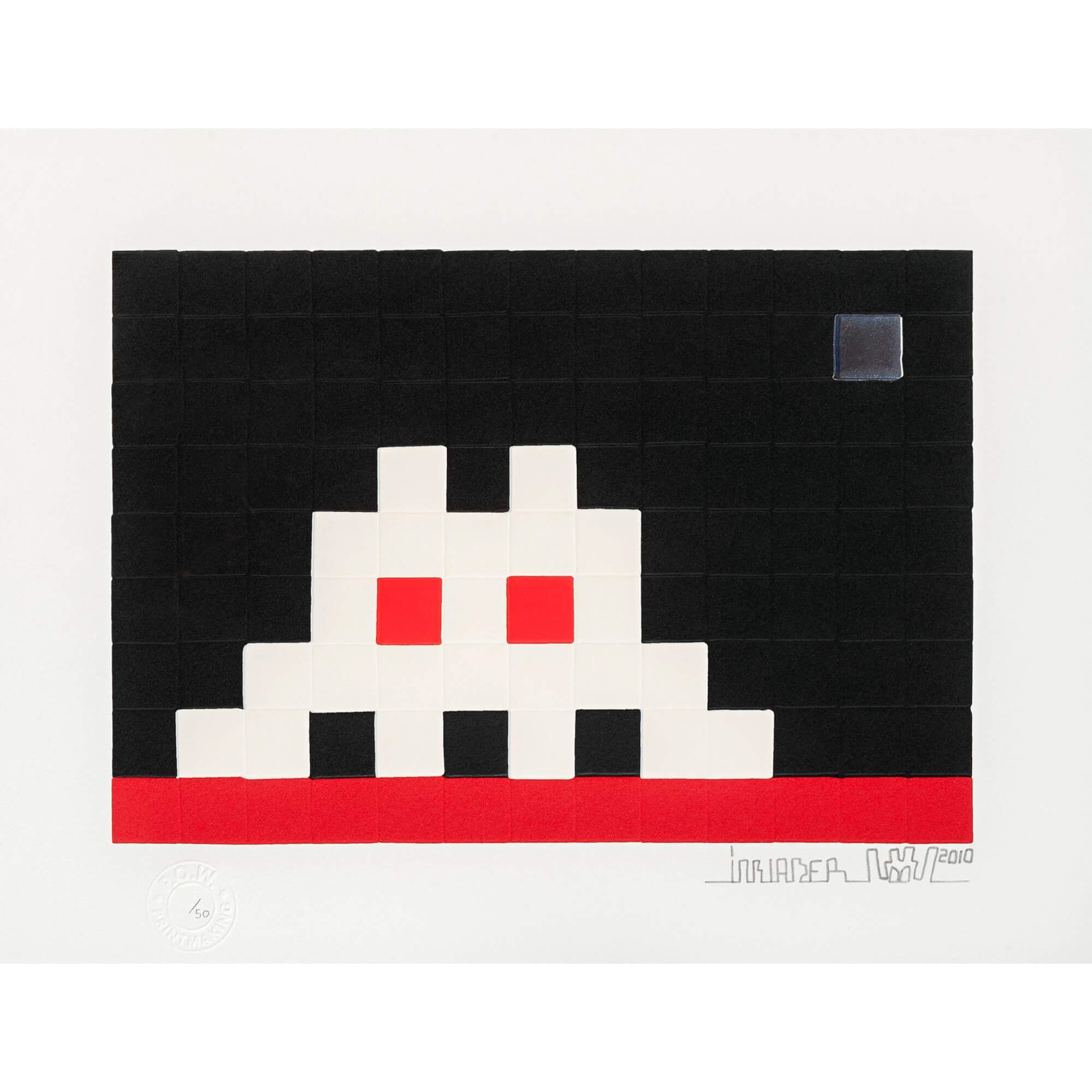 Invader-Home Mars - Invader-art print