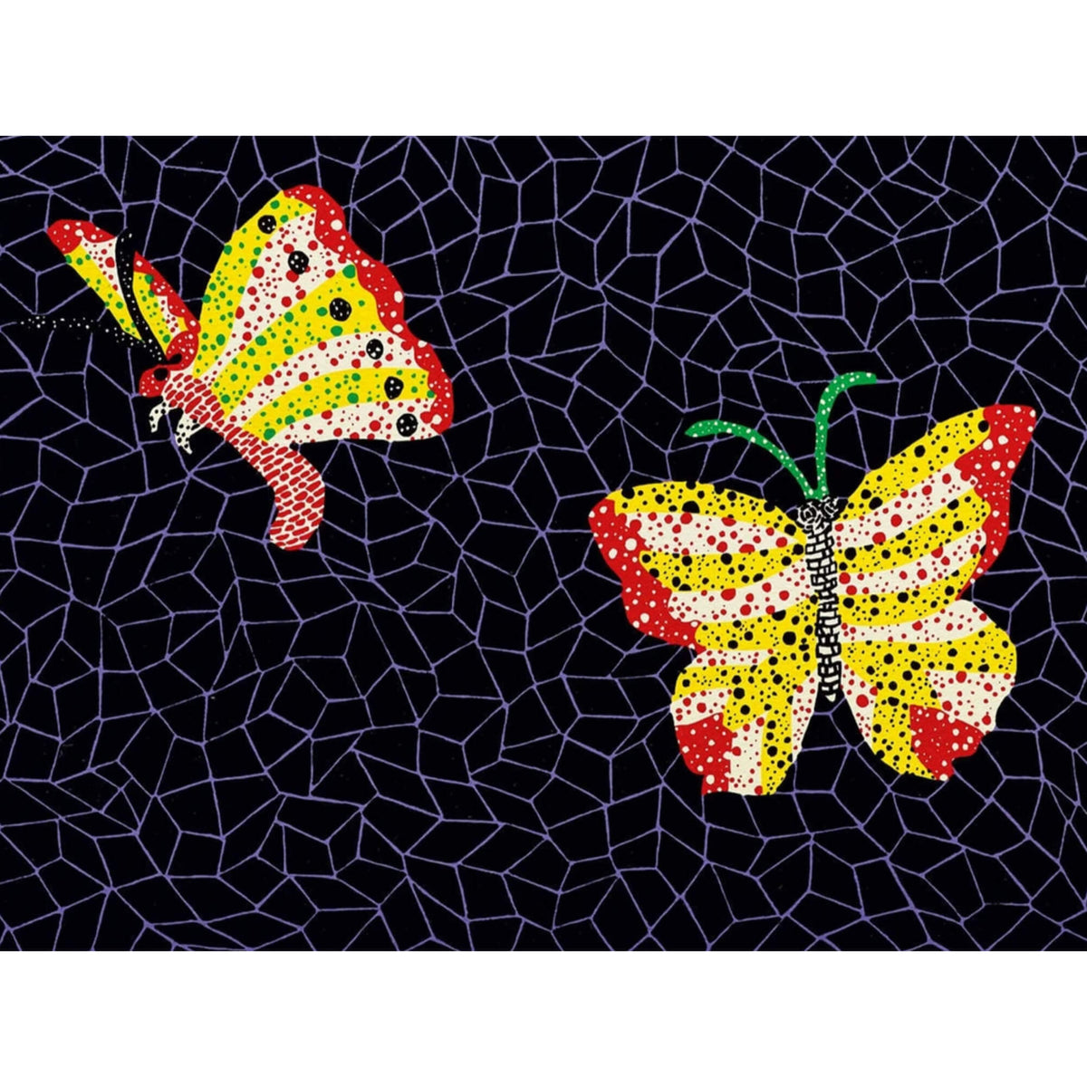 Butterfly Butterfly / Key Ring-Yayoi Kusama - Shop yayoi-kusama