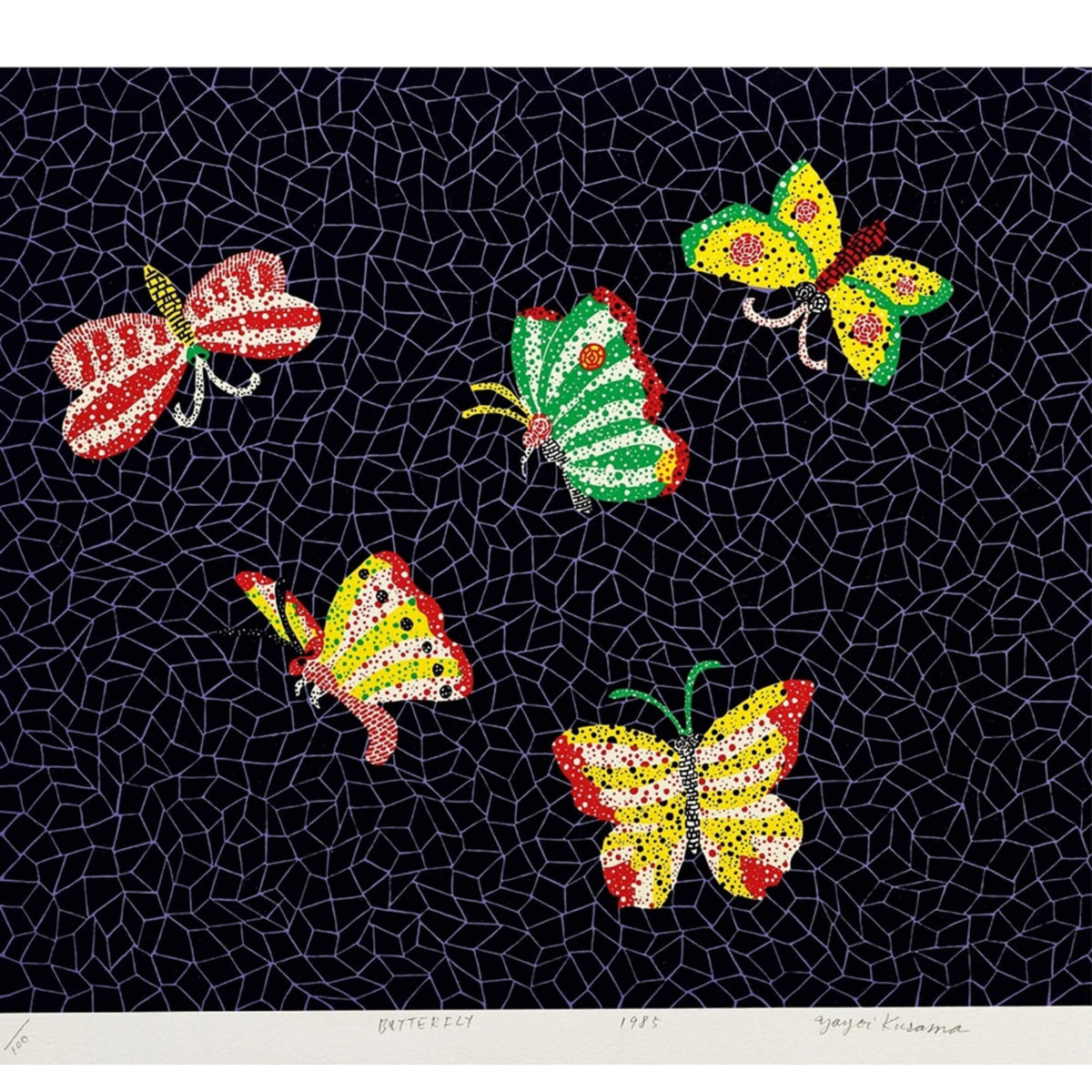 Butterfly Butterfly / Key Ring-Yayoi Kusama - Shop yayoi-kusama