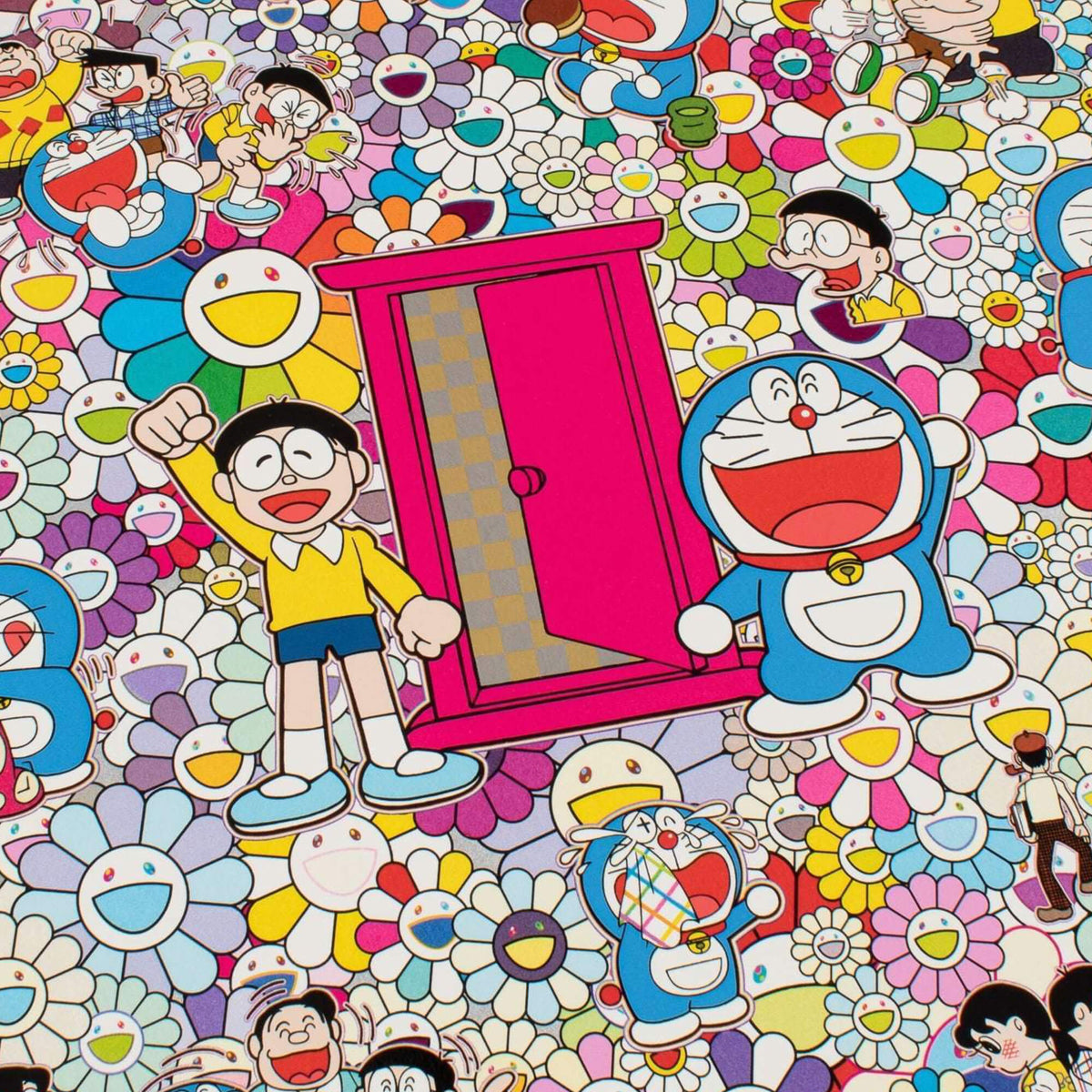 Takashi Murakami's Doraemon In My Memory Print - Hype Museum