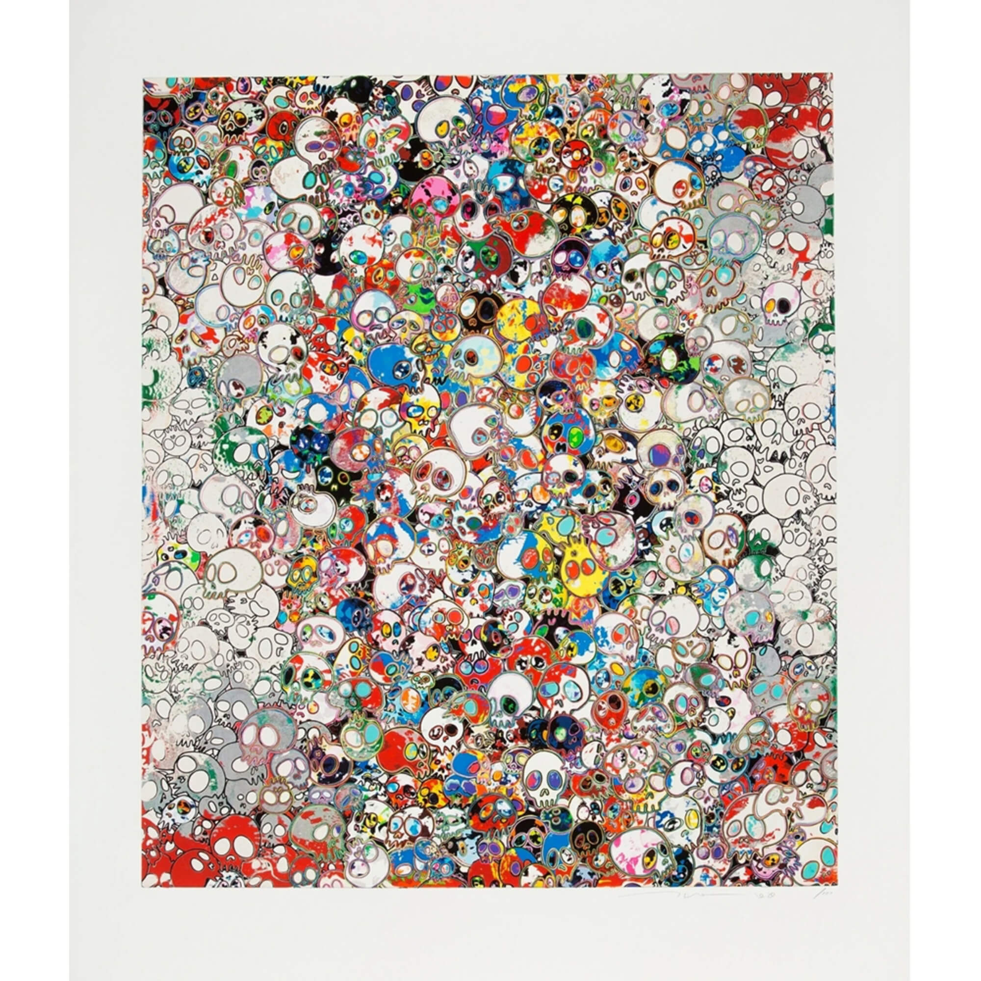 Takashi Murakami's Superflat Monogram Panda And His Friends Print - Hype  Museum