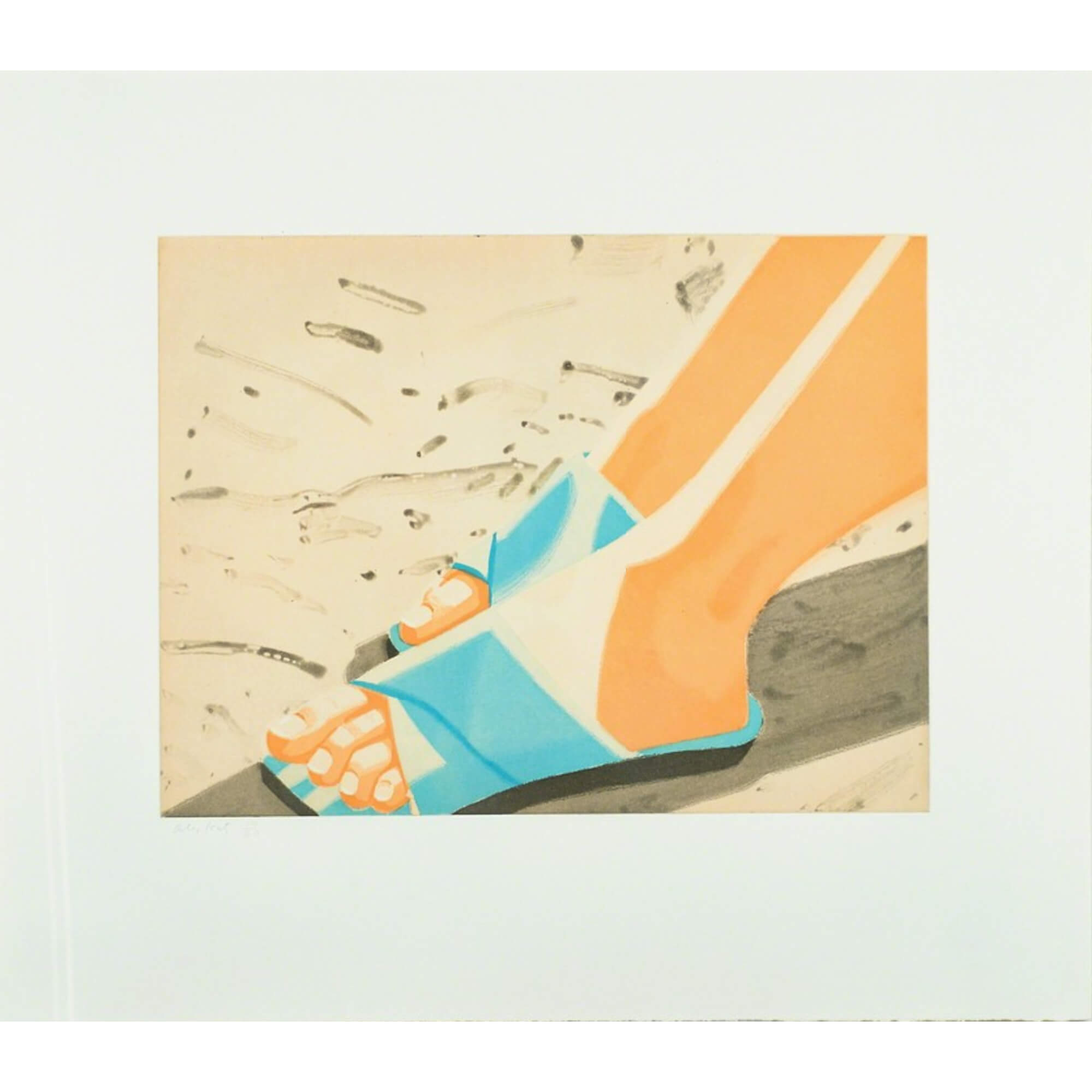 Alex Katz-Beach Sandals - Alex Katz-art print