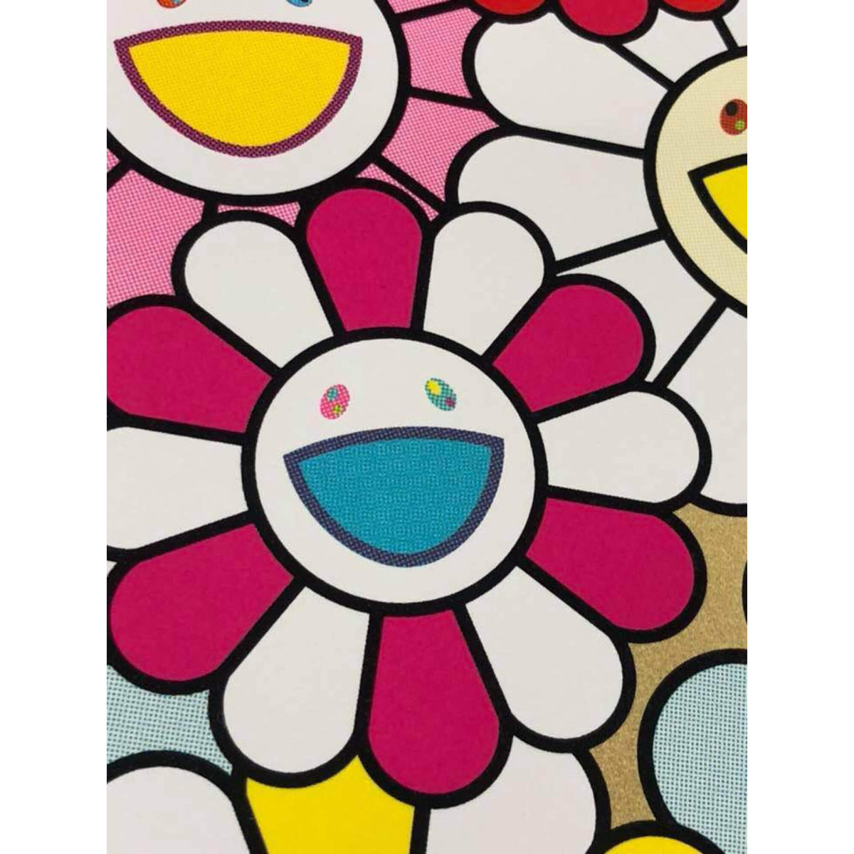 Takashi Murakami - A Little Flower Painting: Pink, Purple and Many Other  Colors for Sale