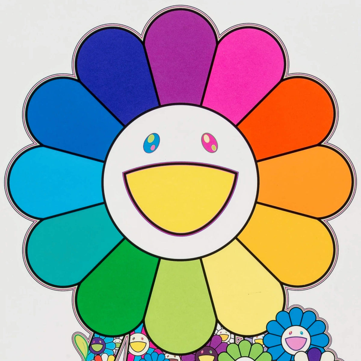 Takashi Murakami Flower Parent and Child Print