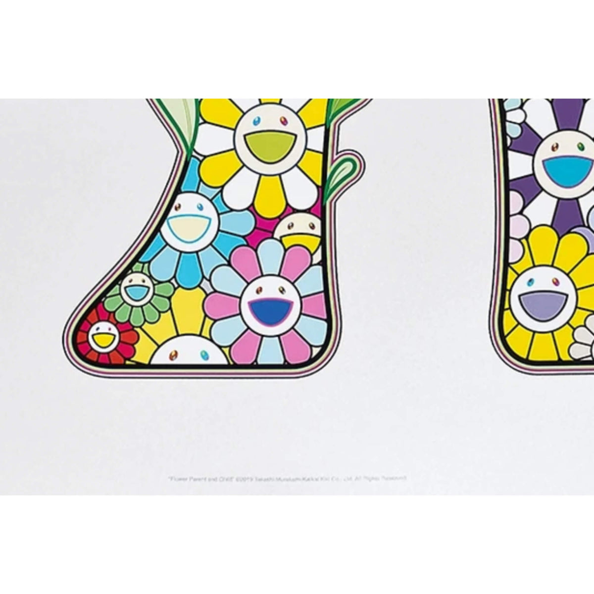 Takashi Murakami Flower Parent & Child Print (Signed, Edition of 100)