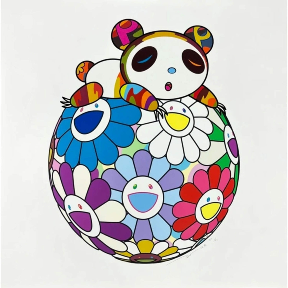 Takashi Murakami - Panda Family - Happiness for Sale