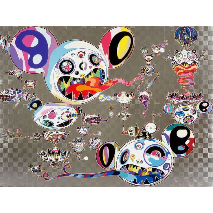 Takashi Murakami-Hands Clasped - Takashi Murakami-art print