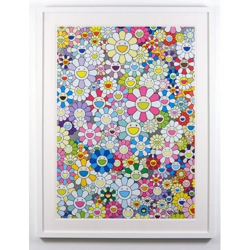 Homage to Takashi Murakami Flowers 3_P版画